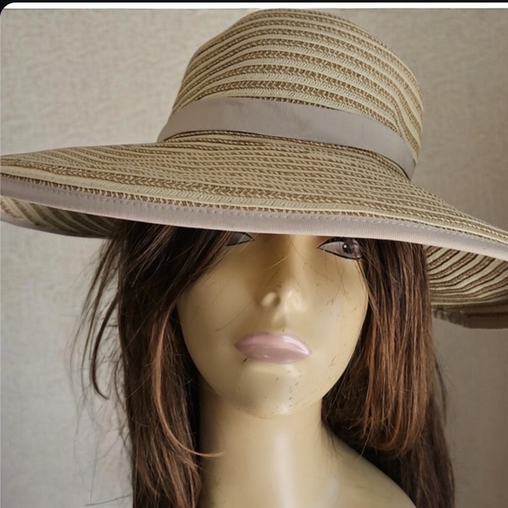 Scala Cream 5 Inch Brim Hat Derby Tea Church